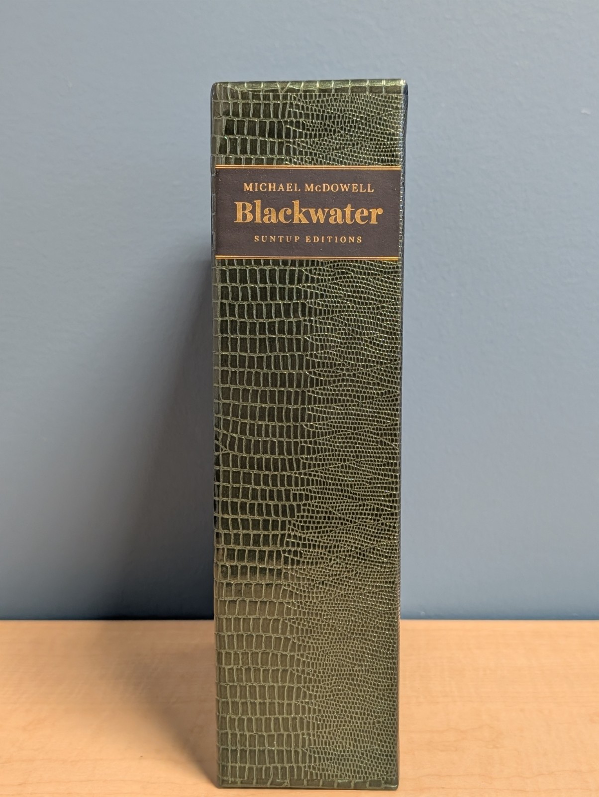 🐊Michael McDowell BLACKWATER Suntup ARTIST ED SIGNED Dust Jacket Slipcase