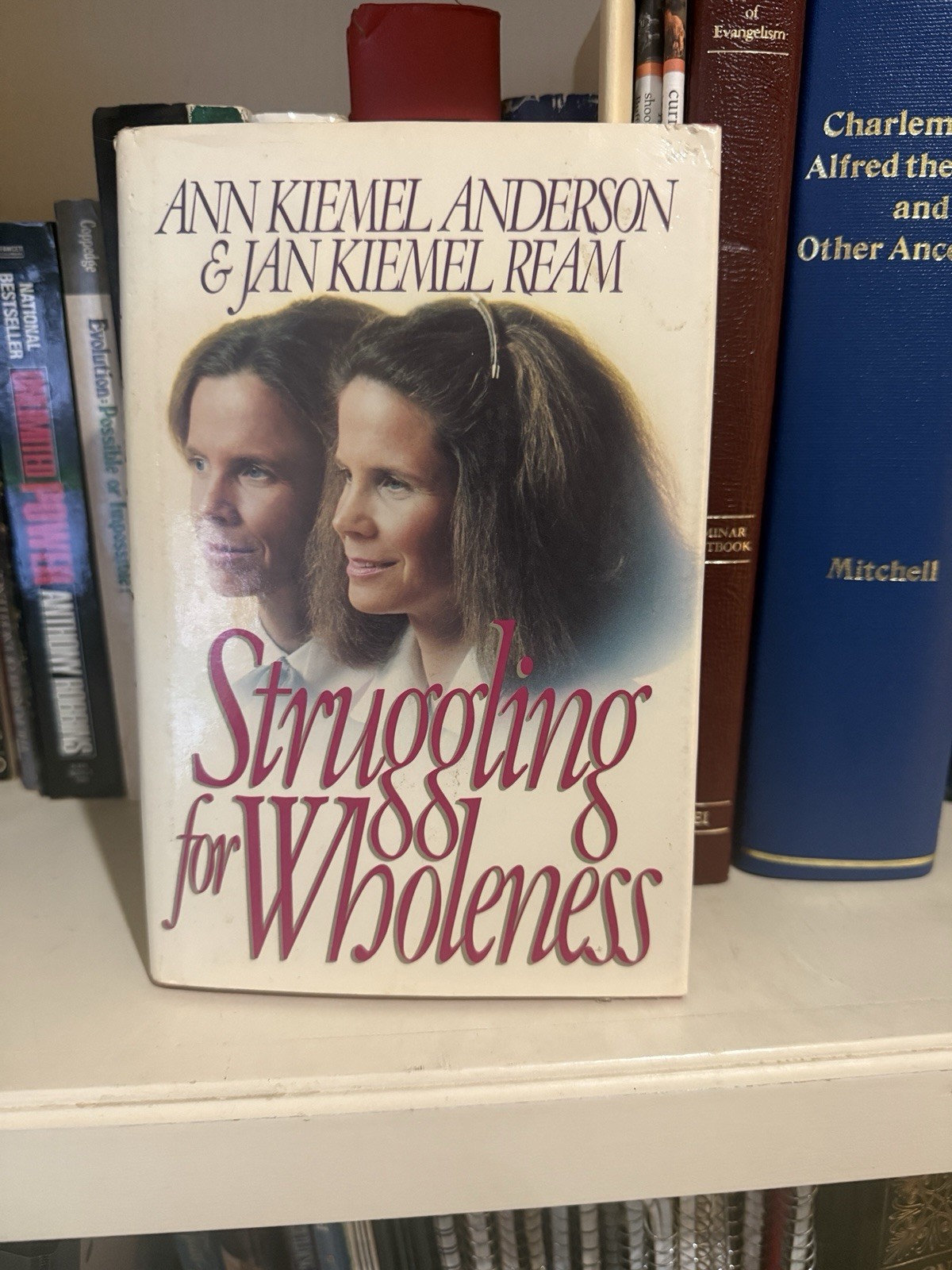 Struggling for Wholeness – Hardcover By Anderson, Ann Kiemel – GOOD