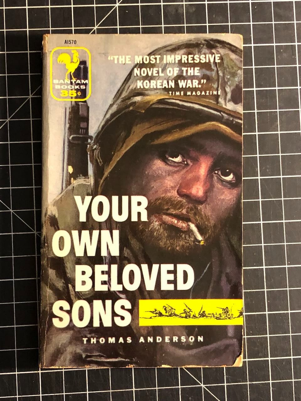 Your Own Beloved Sons by Thomas Anderson – 1st Bantam – A1570 – 1957