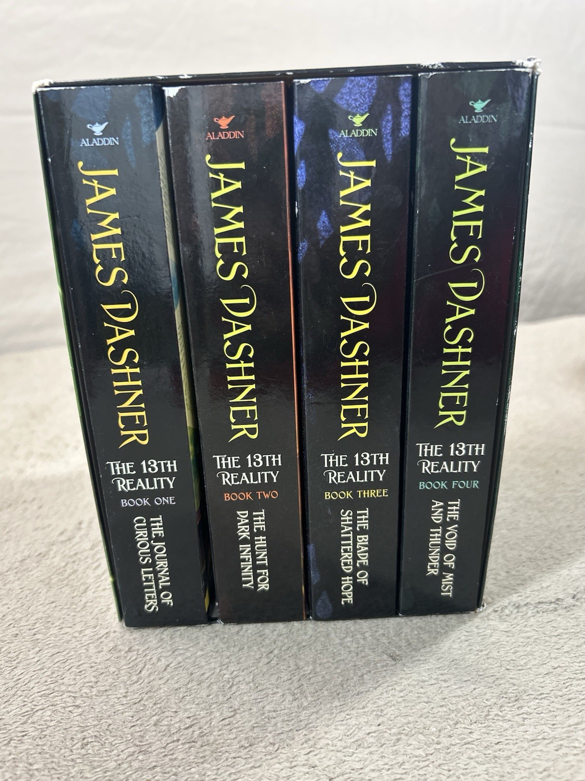 James Dashner The 13th Reality Complete 4 Book Box Set Paperback Maze Runner