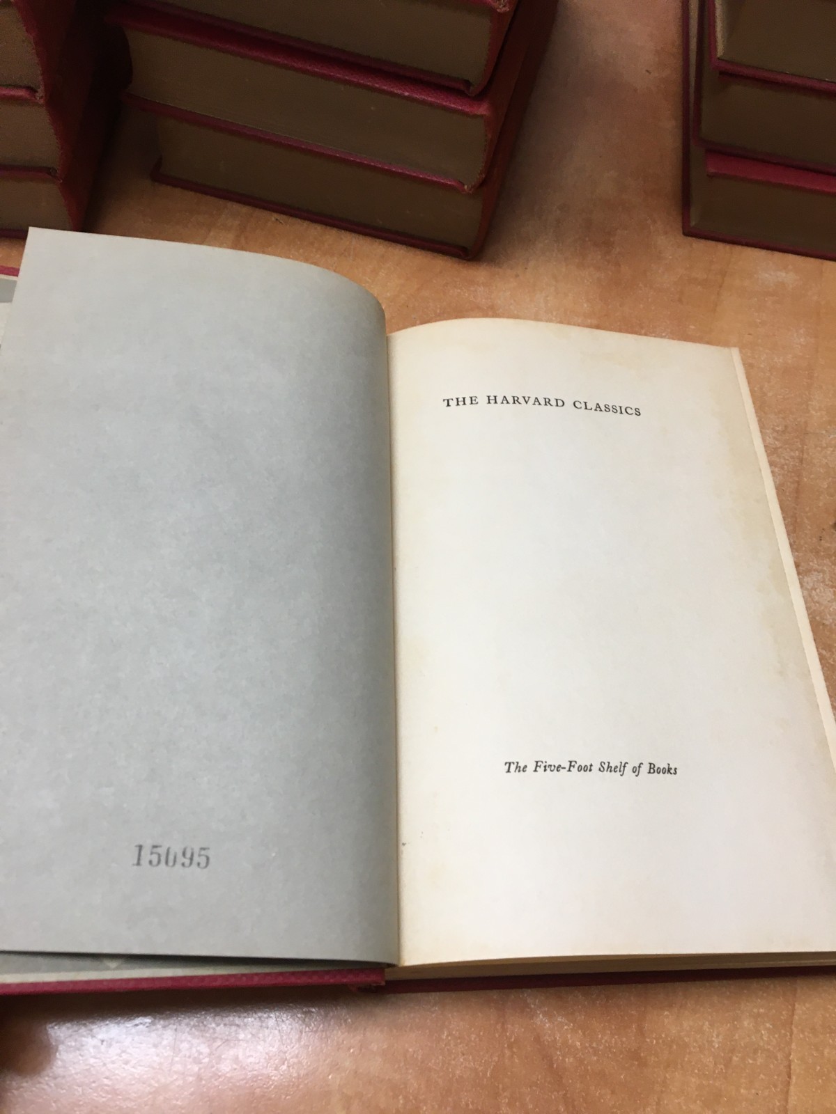 The Harvard Classics Complete 52 Volume set with lectures RARE Red 1937 /1938