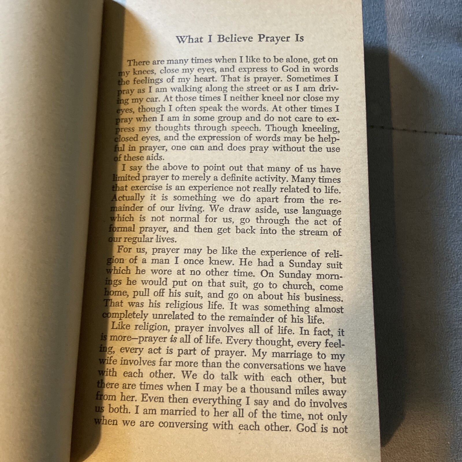 Prayer Changes Things by Charles L. Allen Vintage 1975 Paperback Book