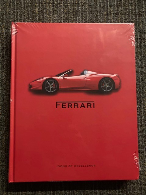 Ferrari: Icons of Excellence by Arianna Previtera (English) Hardcover Book 458