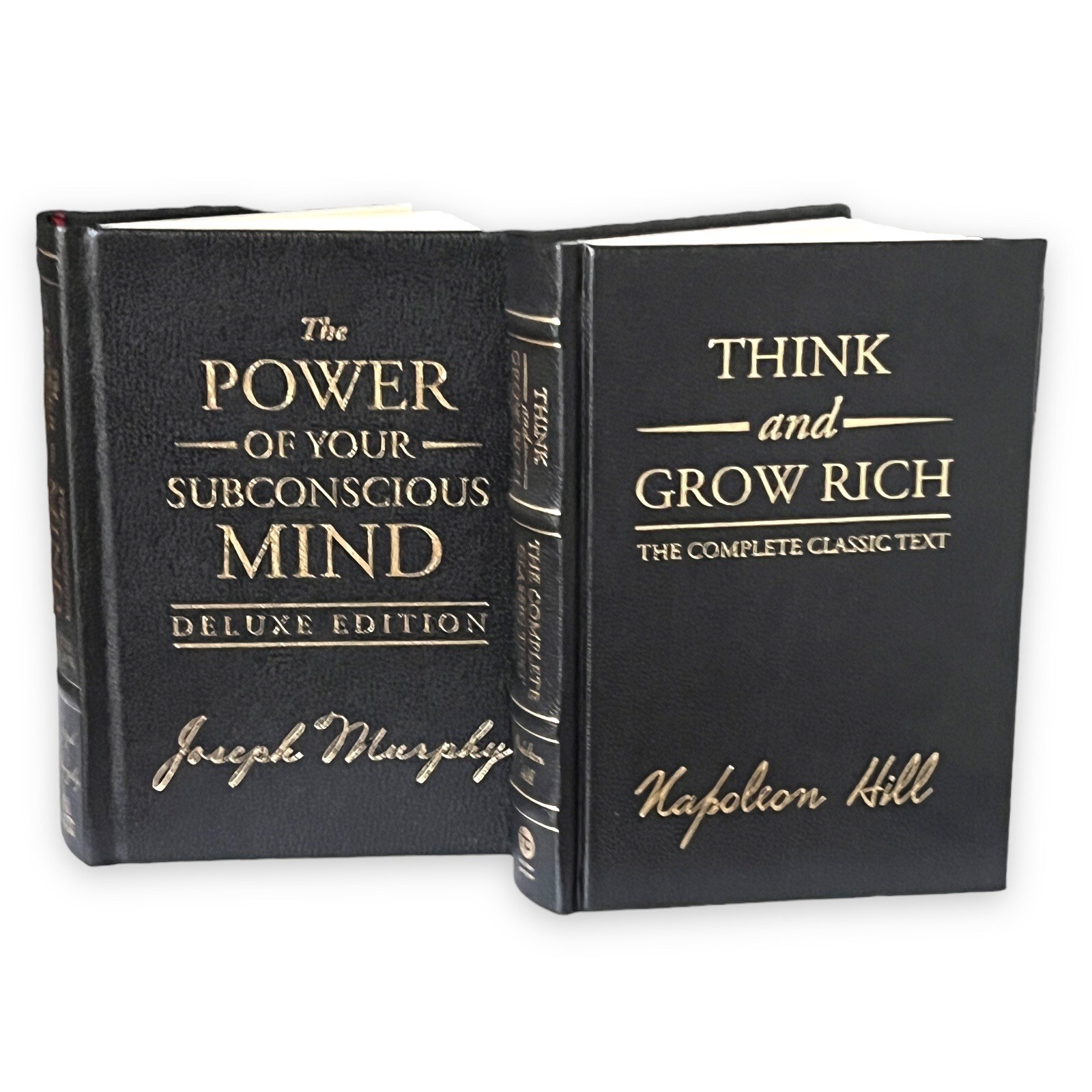 3 X THINK AND GROW RICH & THE POWER OF SUBCONSCIOUS MIND & PSYCHO-CYBERNETICS