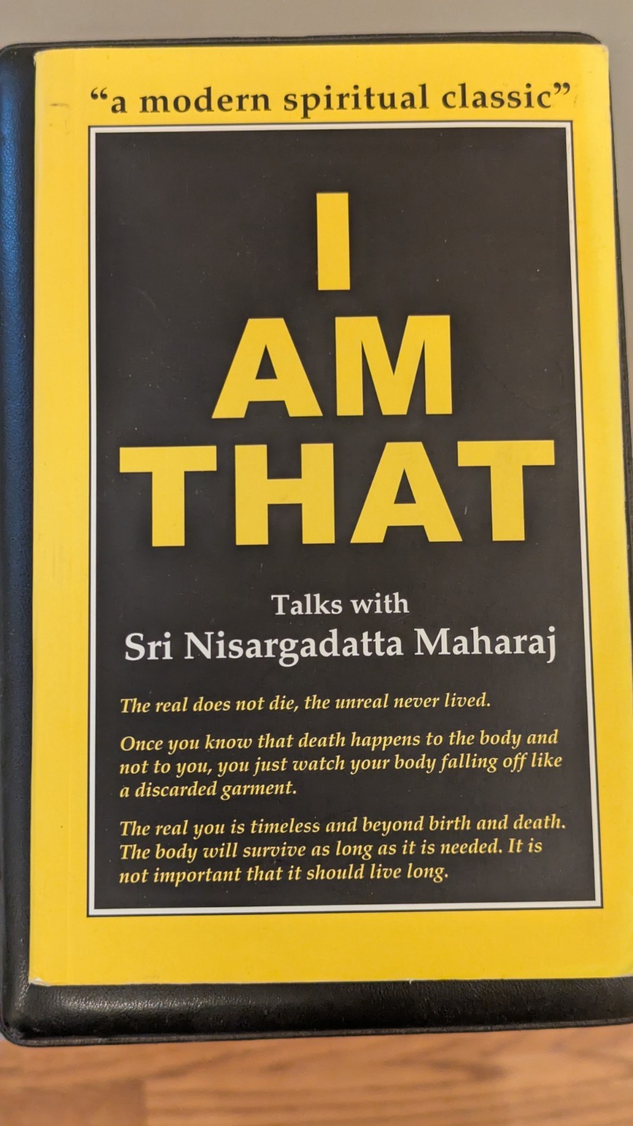 I AM THAT: TALKS WITH SRI NISARGADATTA MAHARAJ By Sudhaker S. Dikshit EXCELLENT