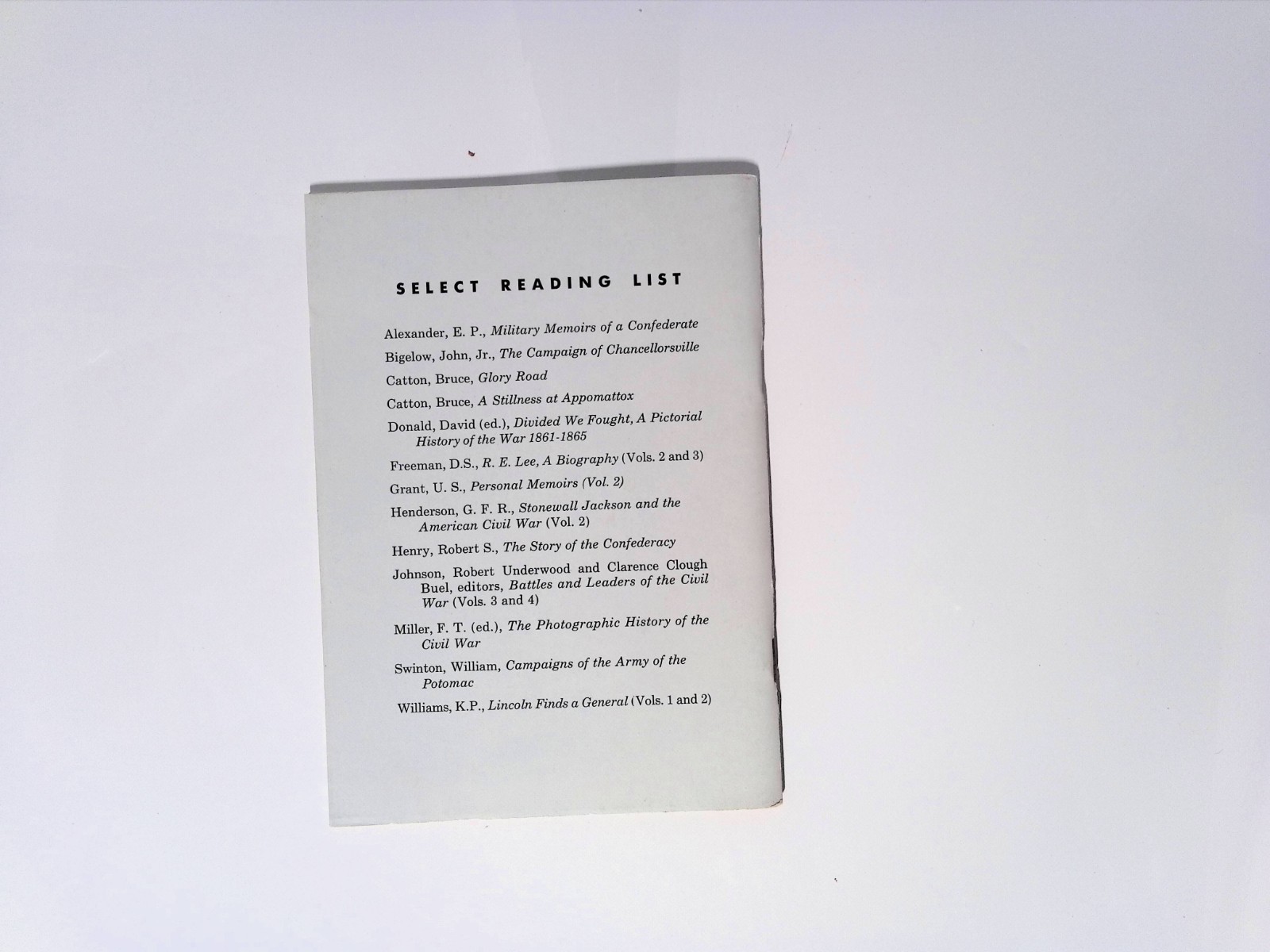 Battlefields Around Fredericksburg Self Guiding Tour Booklet 1964 Vintage Travel