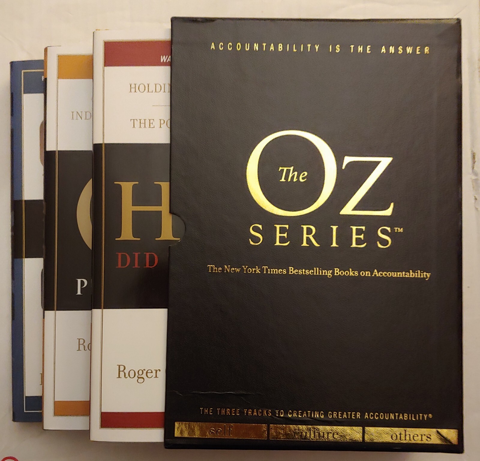 THE OZ SERIES Box Set 3 Track to Creating Greater Accountability HCDJ LIKE NEW