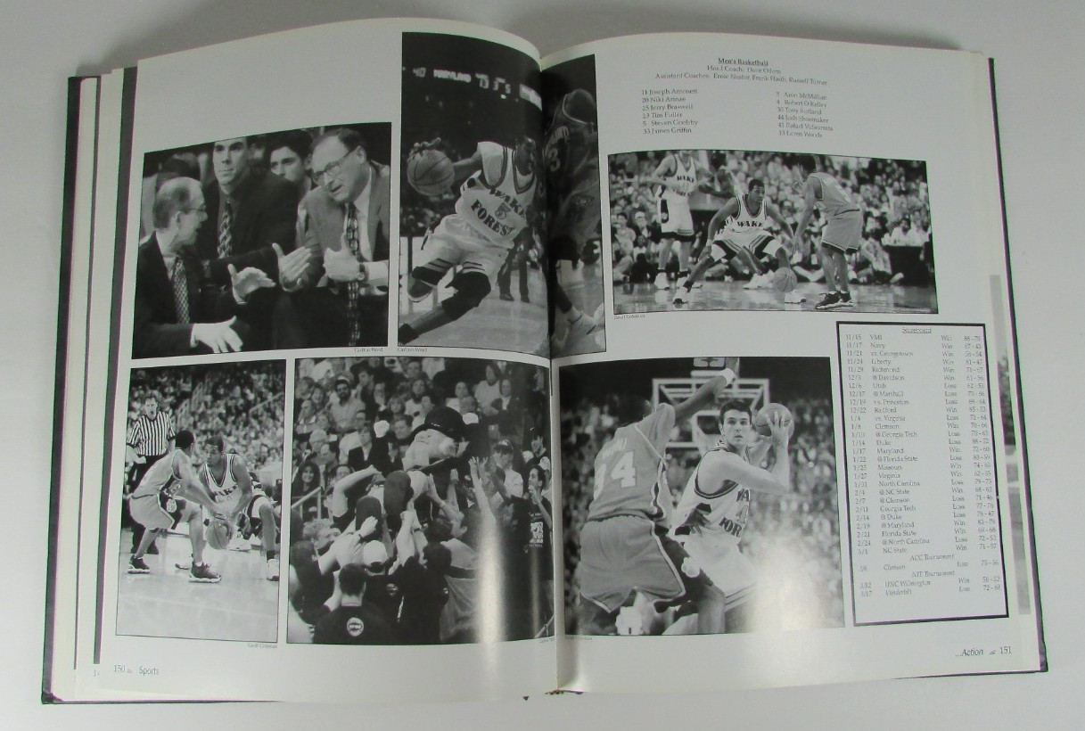 1998 Wake Forest University Yearbook, THE HOWLER, Winston-Salem, North Carolina