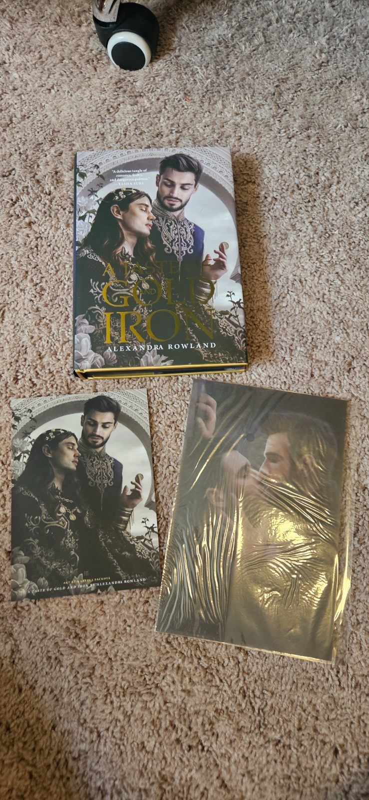 A Taste of Gold and Iron The Bookish Box Special Edition Signed by the author