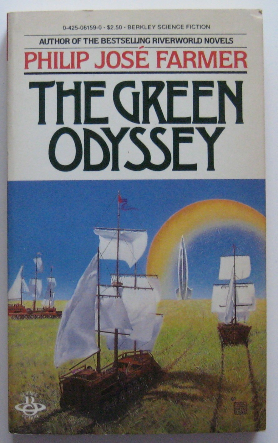 The Green Odyssey Philip Jose Farmer PB berkley (1983)