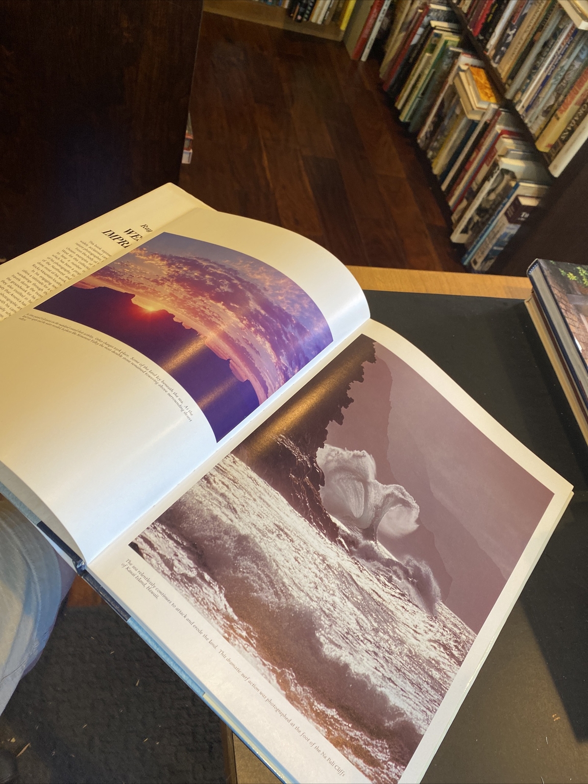 WESTERN IMPRESSIONS by Ray Atkeson 1976 HCDJ 1ST PRINTING Color Photography