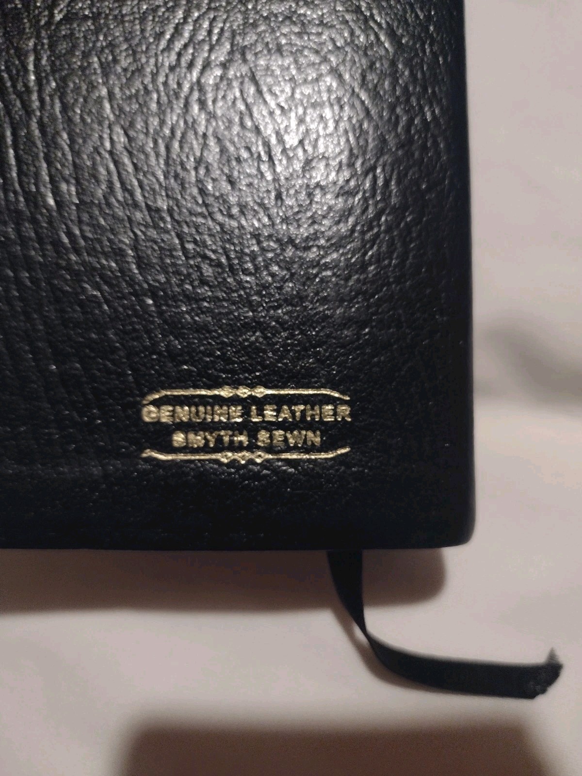 Thompson Chain Reference Bible KJV 5th Fifth Improved Genuine Black Leather 1988