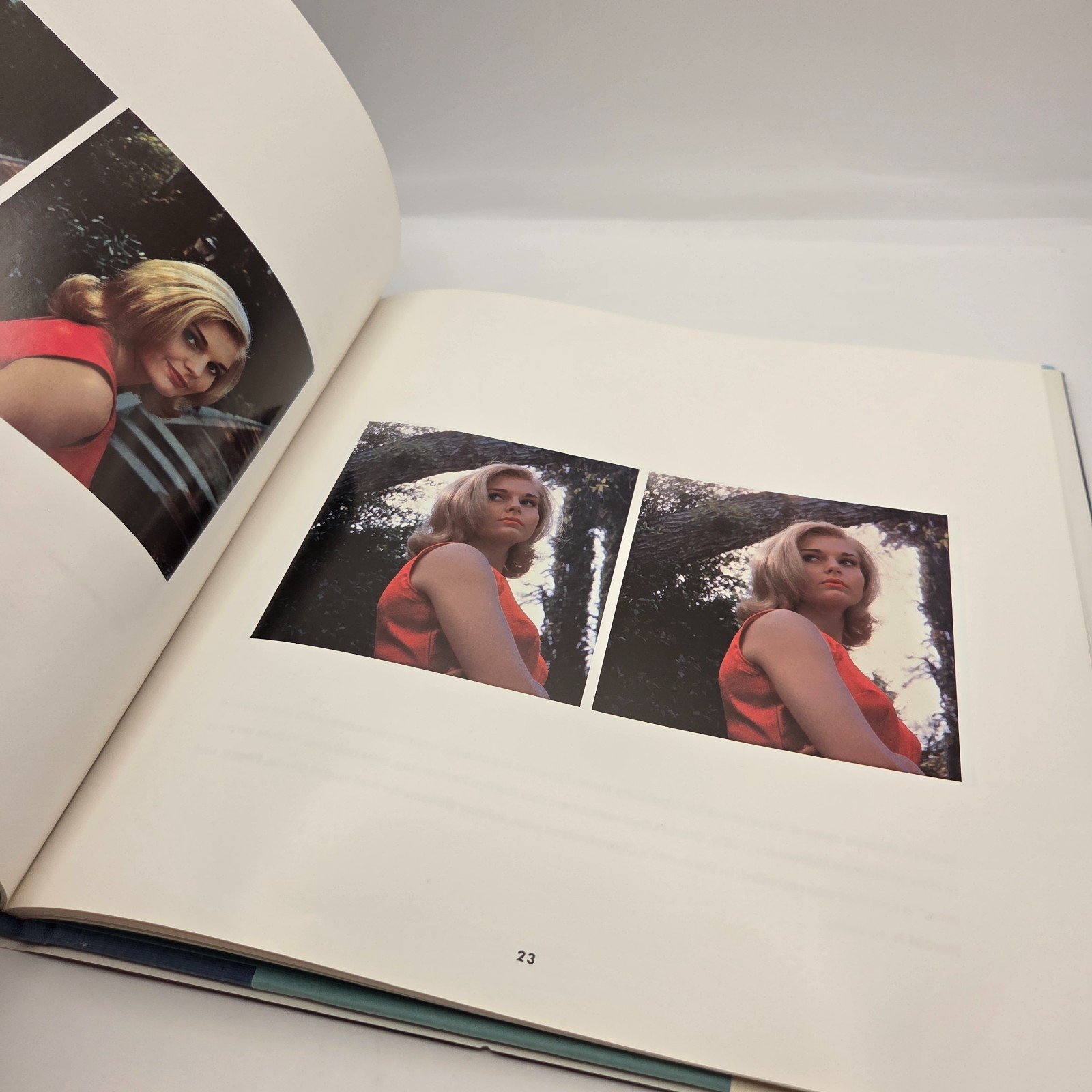 3-D Hollywood Book 1992 Harold Lloyd Photos Marilyn Monroe Vintage HC