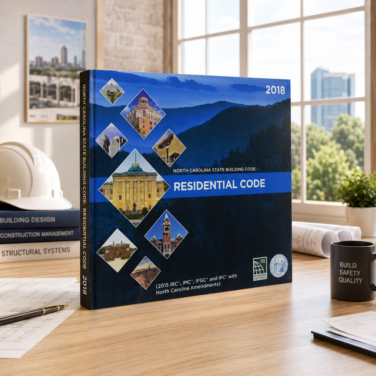 North Carolina State Building Code: Residential Code 2018 (NEW – Ship From USA)