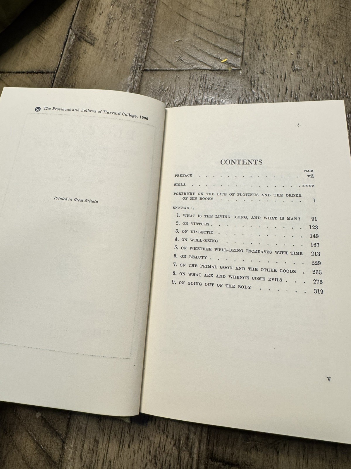 Plotinus Enneads Vol 1, 2, 3 translated by H. Armstrong – Loeb Classical Library