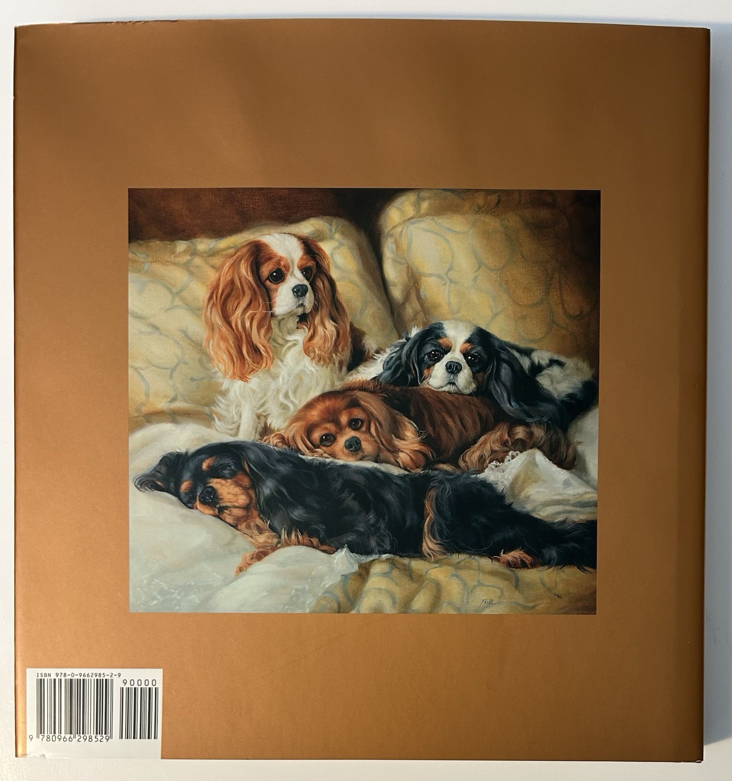 SIGNED Cavalier King Charles Spaniel by Wilson (2007, Hardcover)