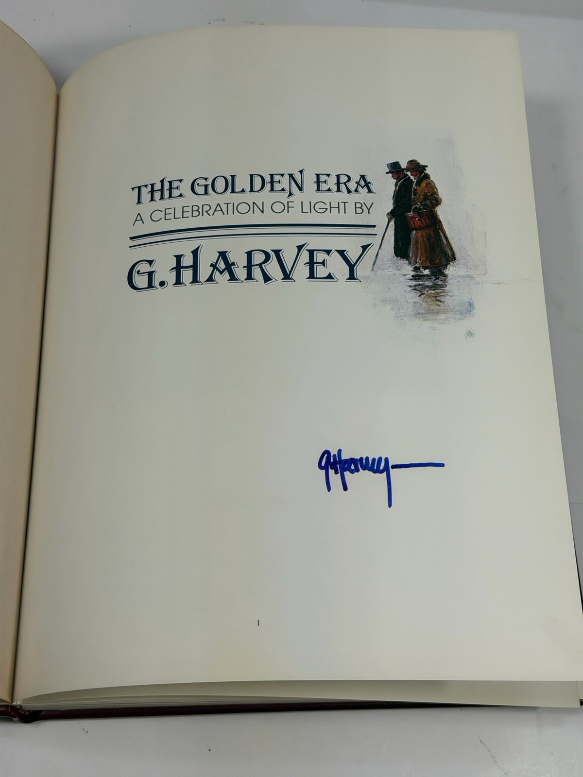 G. Harvey The Golden Era Signed Book A Celebration Of Light Excellent
