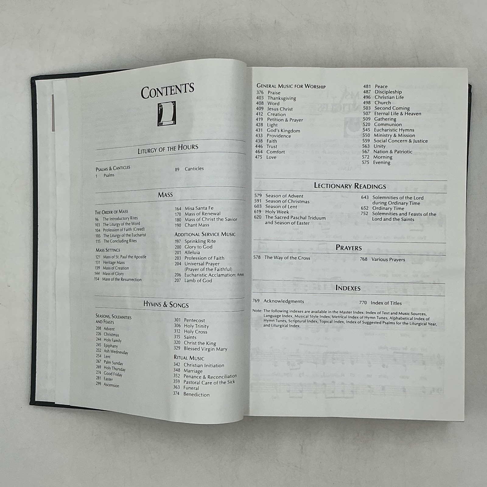 Choral Praise Third Edition Randall DeBruyn OCP Faux Leather HC Black 2012 USA