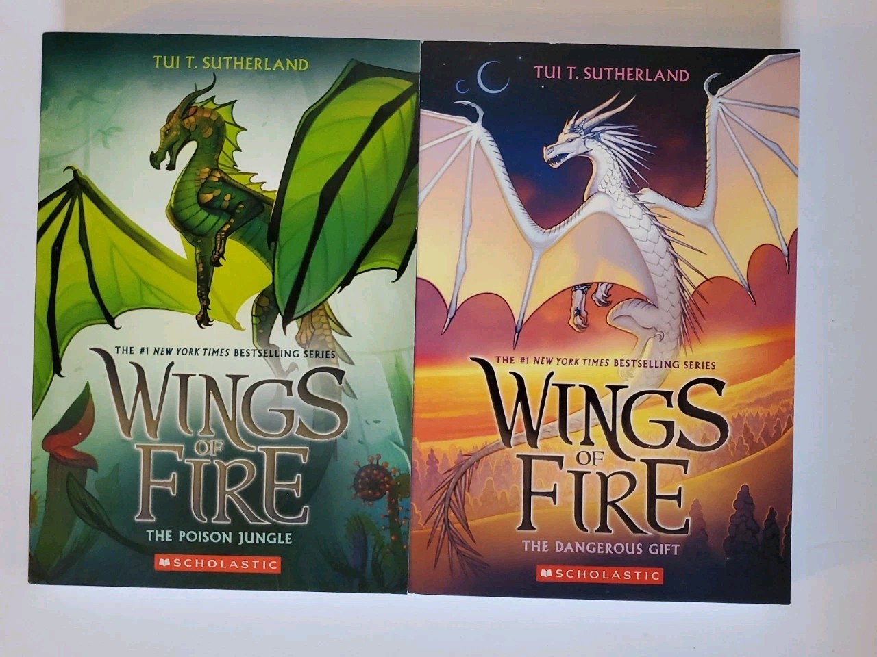 Lot Set of Wings of Fire Pb Books 1-14 by Tui T. Sutherland Scholastic Fantasy