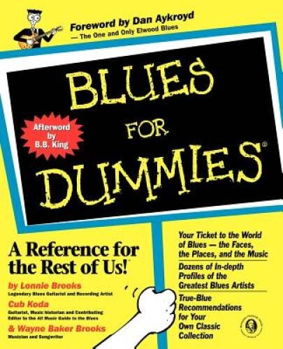 Blues For Dummies – Paperback By Brooks, Lonnie – GOOD