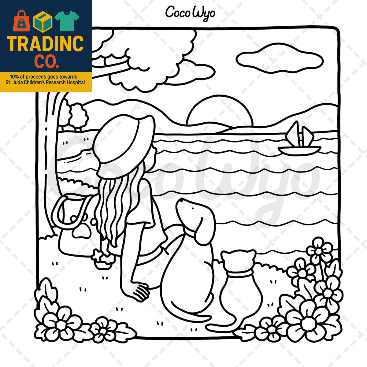 Girl Moments: Coloring Book for Adults and Teens Featuring Cute Cozy Daily Activ