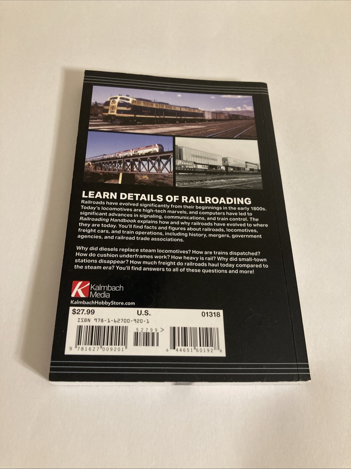 The Railroading Handbook Paperback Book Jeff Wilson Kalmbach Media 2022