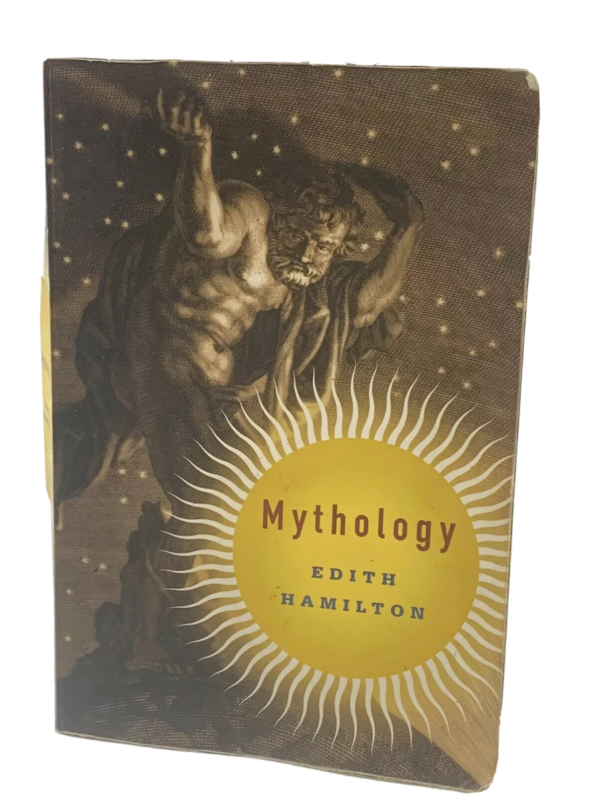 Mythology Author Edith Hamilton Paperback Books Reissue Edition Greek Roman Myth