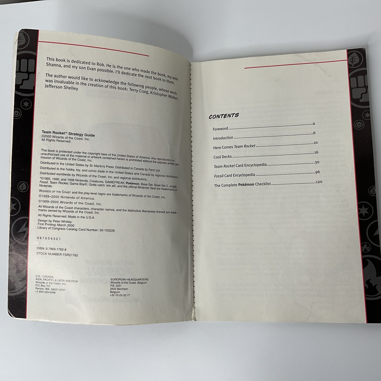 Pokemon Team Rocket Strategy Guide by Wizards of the Coast Team 2002