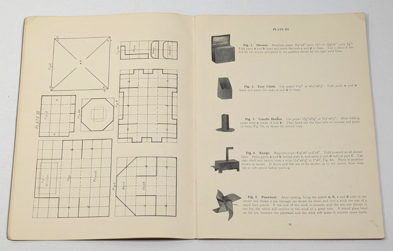 Simple Construction in Paper and Cardboard by Lincoln Goodhue 1922