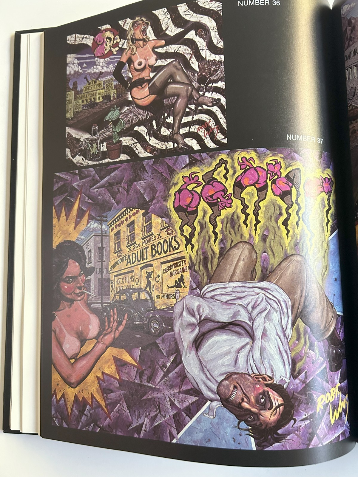 ROBERT WILLIAMS – VISUAL ADDICTION, SIGNED AND NUMBERED #354/ 400 – HARDCOVER