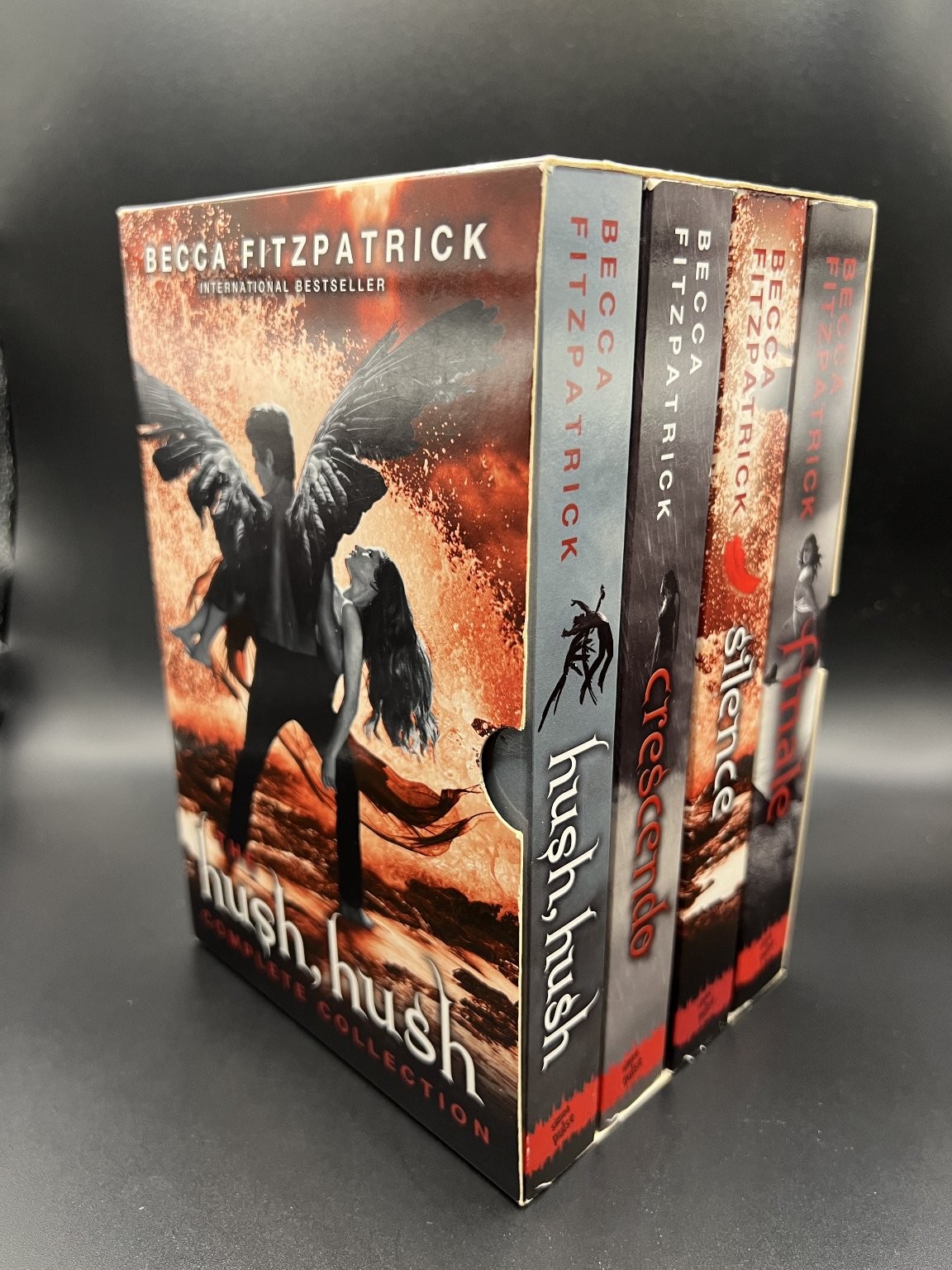 Hush, Hush Complete Collection Becca Fitzpatrick Box Set YA Romance Simon Pulse
