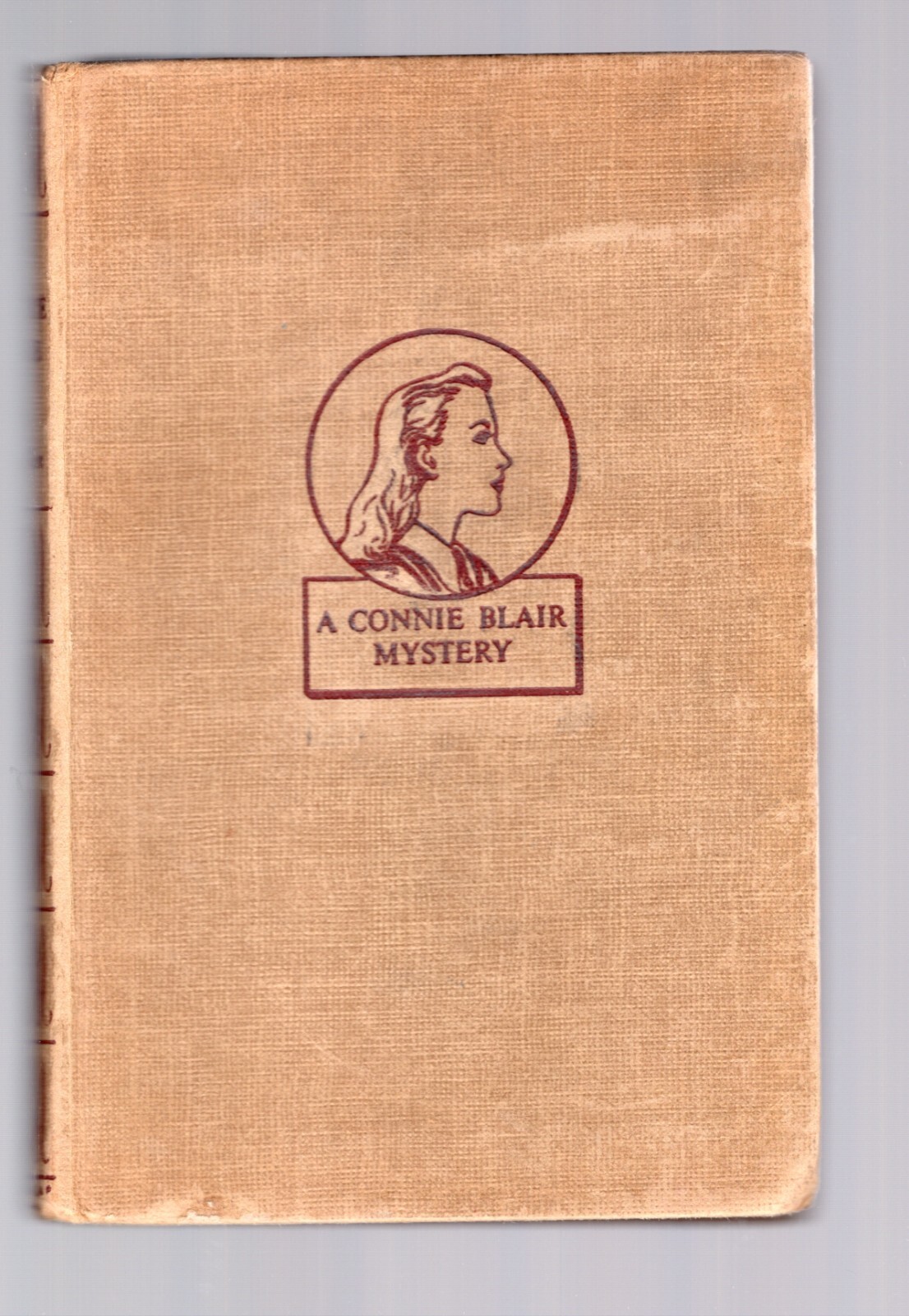 THE CLUE IN BLUE – CONNIE BLAIR – HC – BROWN COVER – BETSY ALLEN – 699
