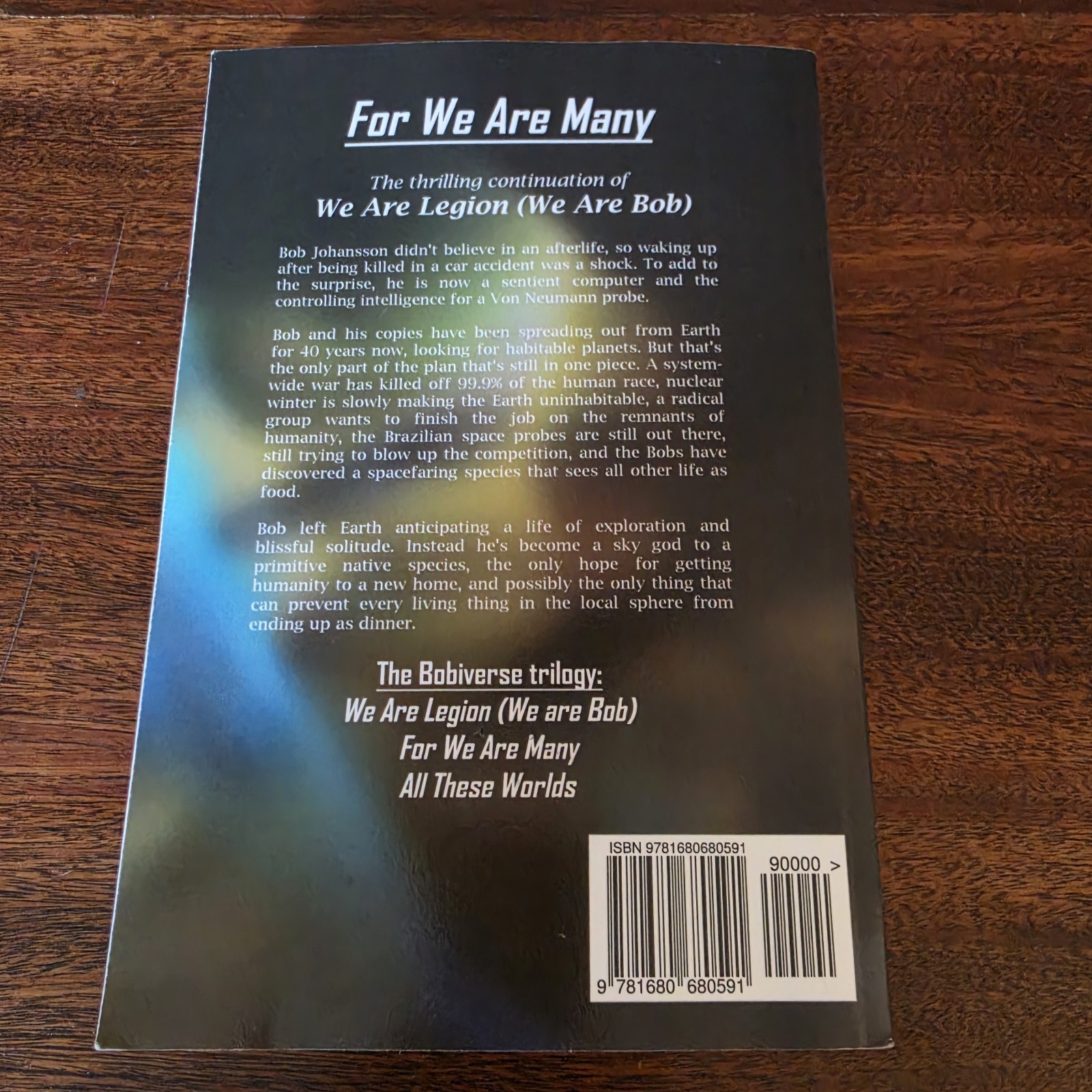For We Are Many by Dennis E. Taylor (Bobiverse Book 2) Paperback Book
