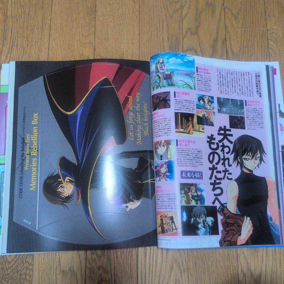 Monthly Newtype Nov 2007 with Gundam 00, Code Geass, Lucky Star posters