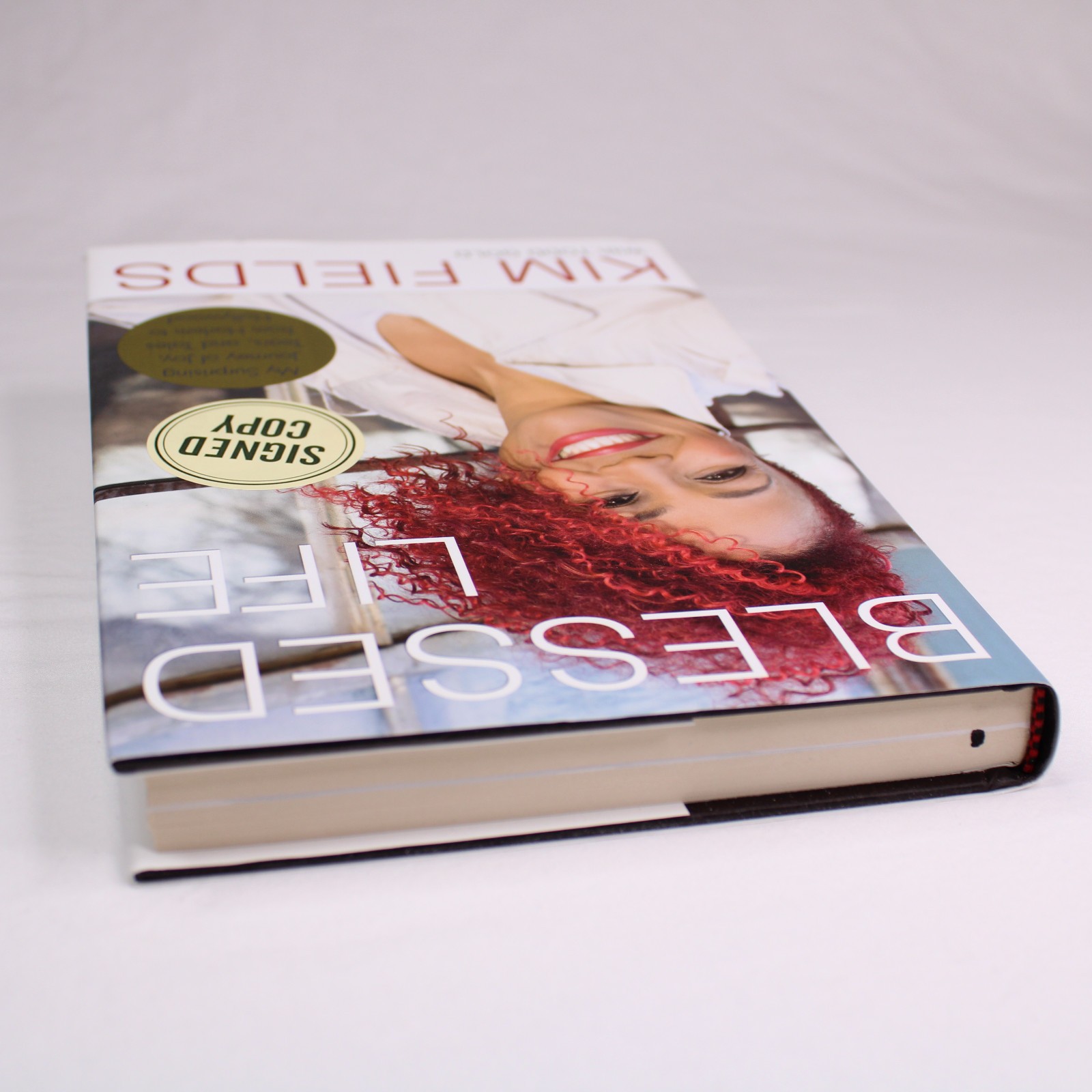 SIGNED Blessed Life by Kim Fields HARDCOVER Book DJ 2017 1st Edition Copy