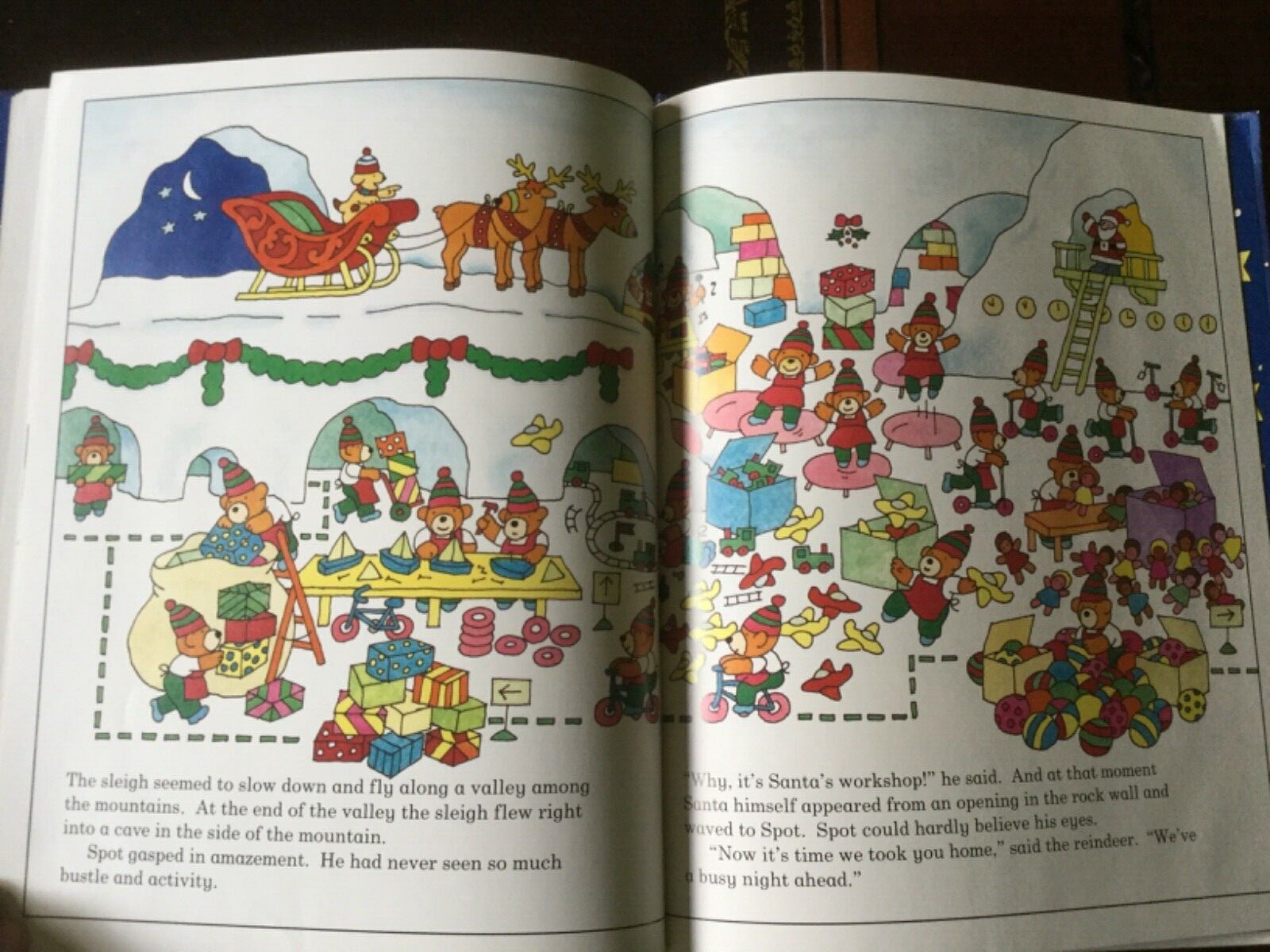 Spot’s Magical Christmas by Eric Hill, H/c 1st American Ed 1995 Brand New!