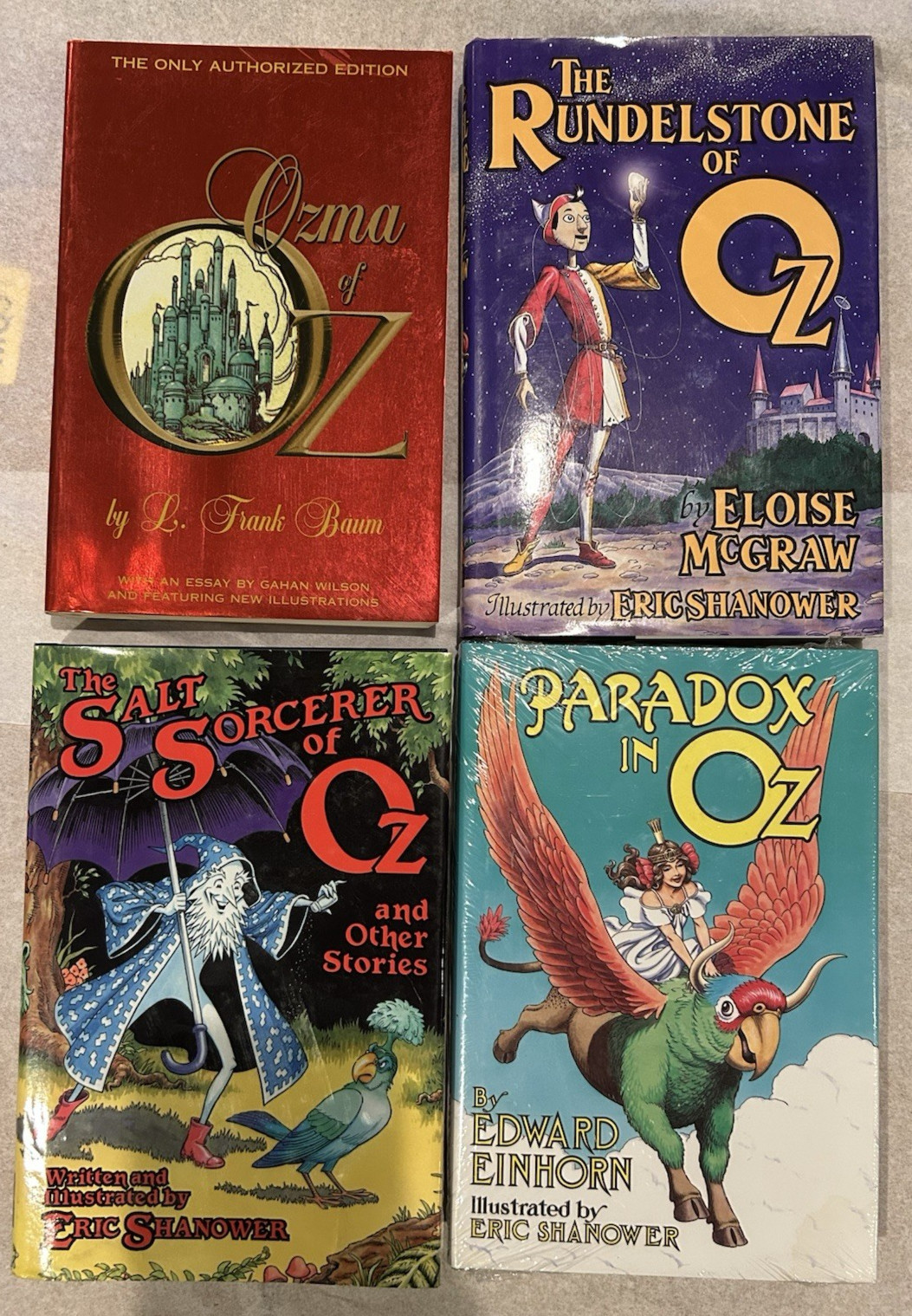 Oz Mythos Lot- Ozma Of Oz, Rundlestone Of Oz, Salt Sorcerer of Oz, Paradox InOz