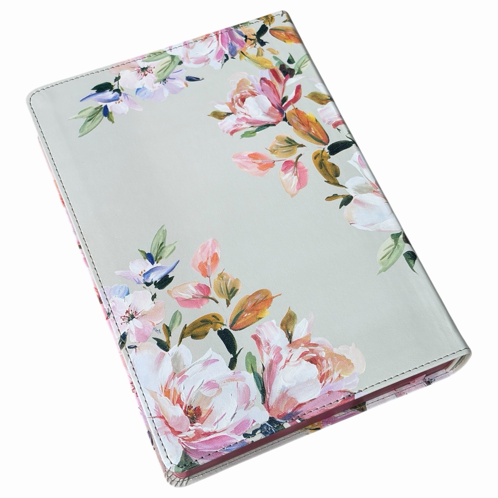 NLT Holy Bible Everyday Devotional Bible for Women New Living Translation Floral
