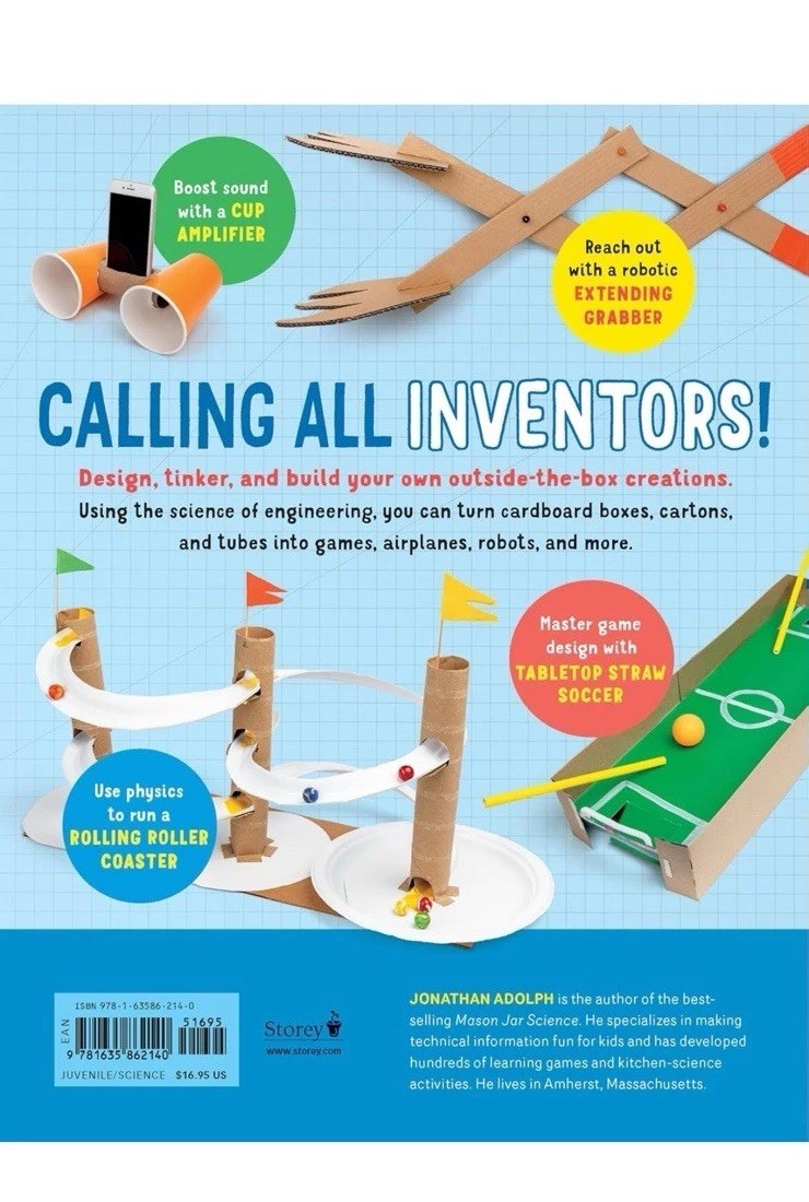 Cardboard Box Engineering: Cool, Inventive Projects for Tinkerers, Makers
