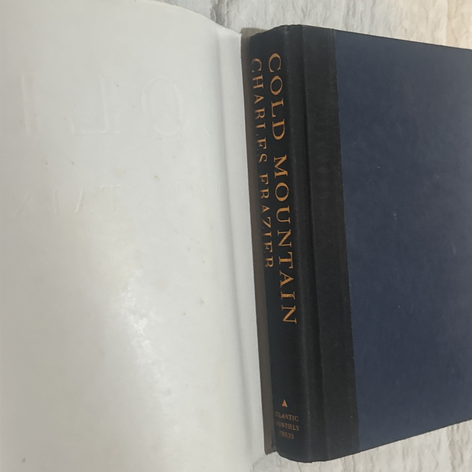 Cold Mountain Charles Frazier 1st Edition 1st Printing First State Hardcover