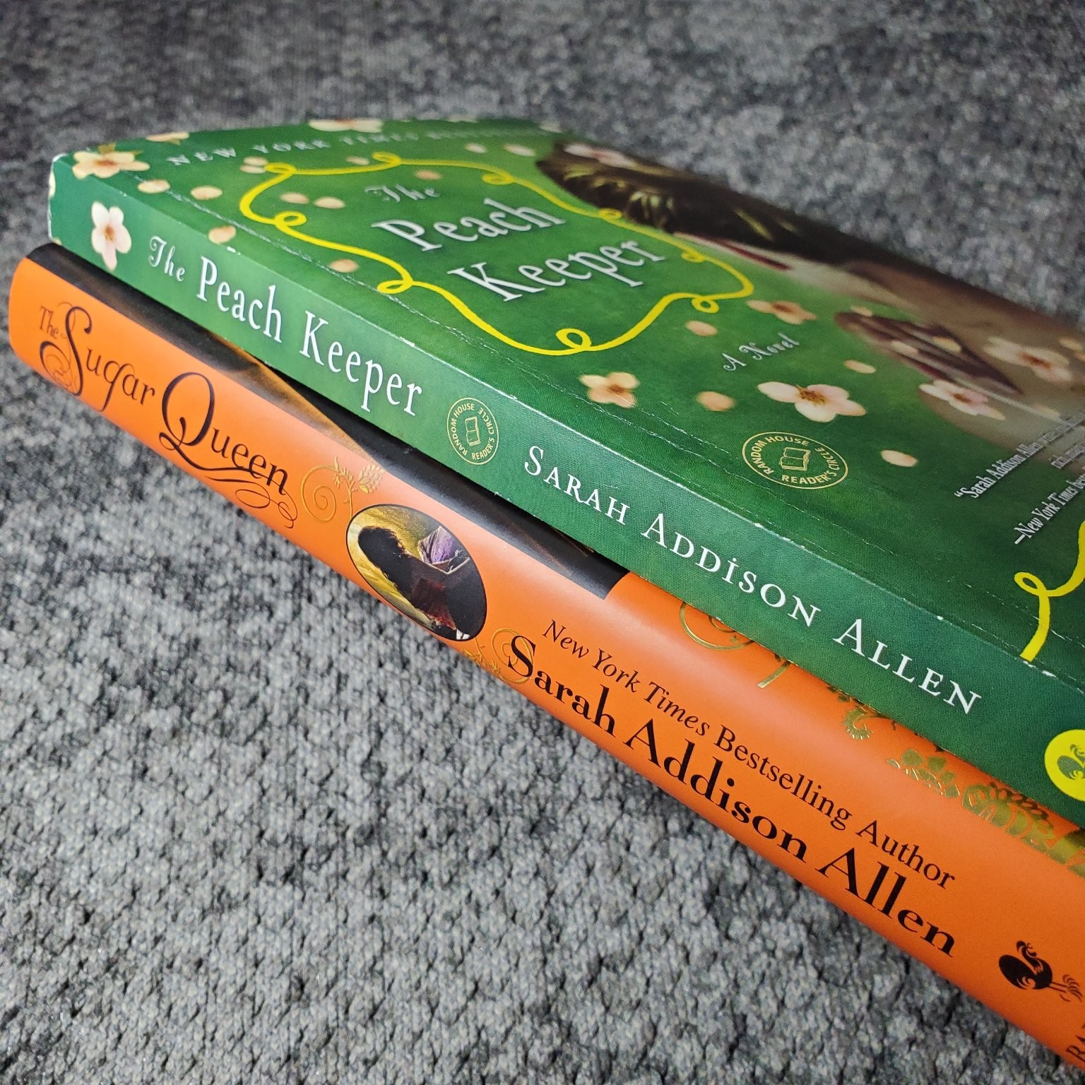 The Sugar Queen & Peach Keeper Sarah Addison Allen 2 Book Lot