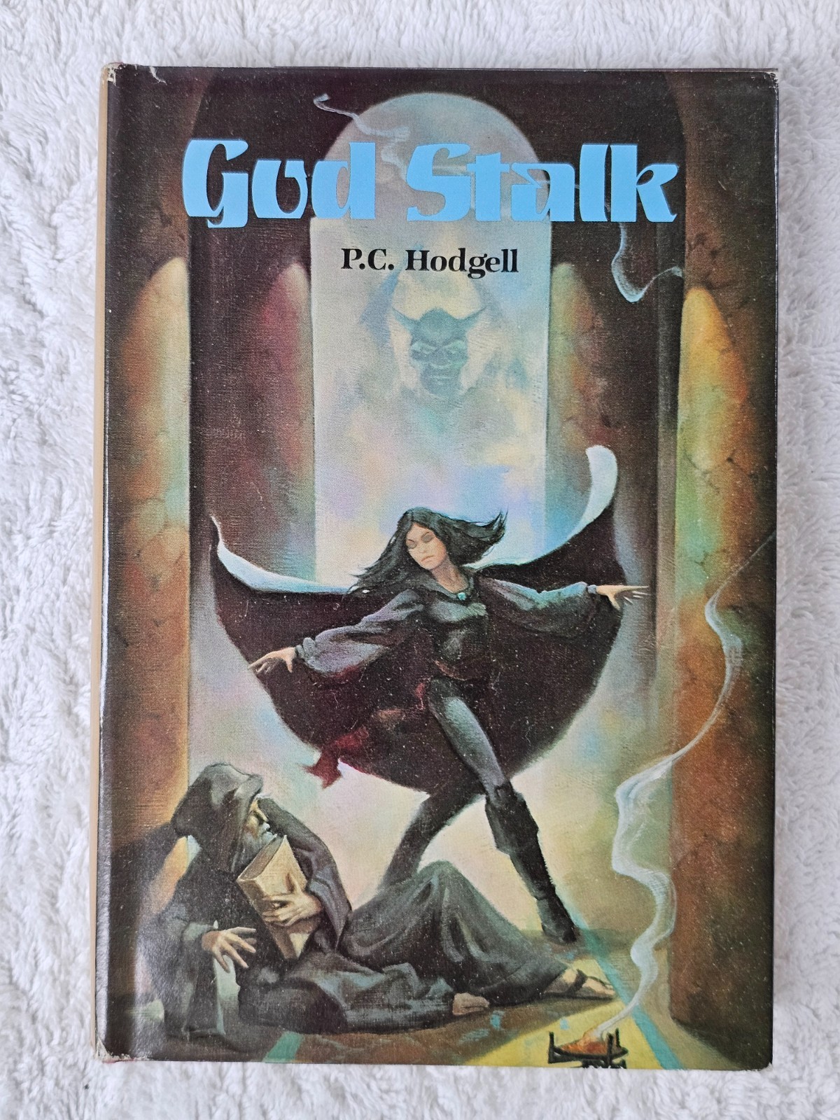 Dark of the Moon P.C. Hodgell 1985 Hardcover Book Club DJ Fantasy Kencyrath 2