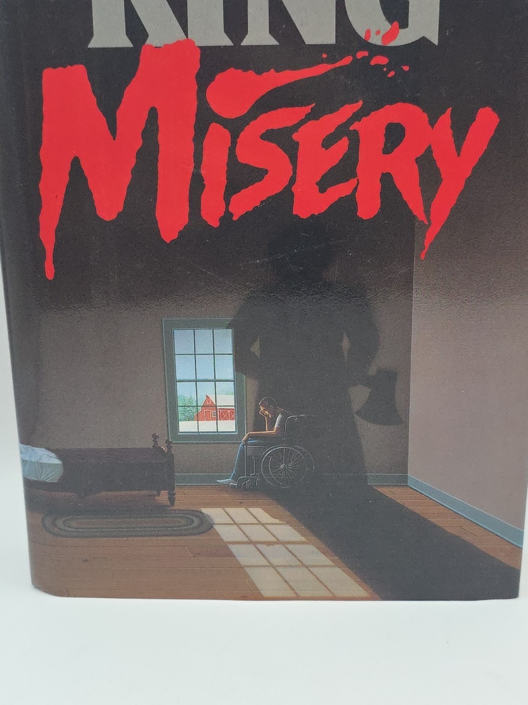 Misery by Stephen King (1987, Hardcover), With Sleeve, Printed USA, 310 PAGES