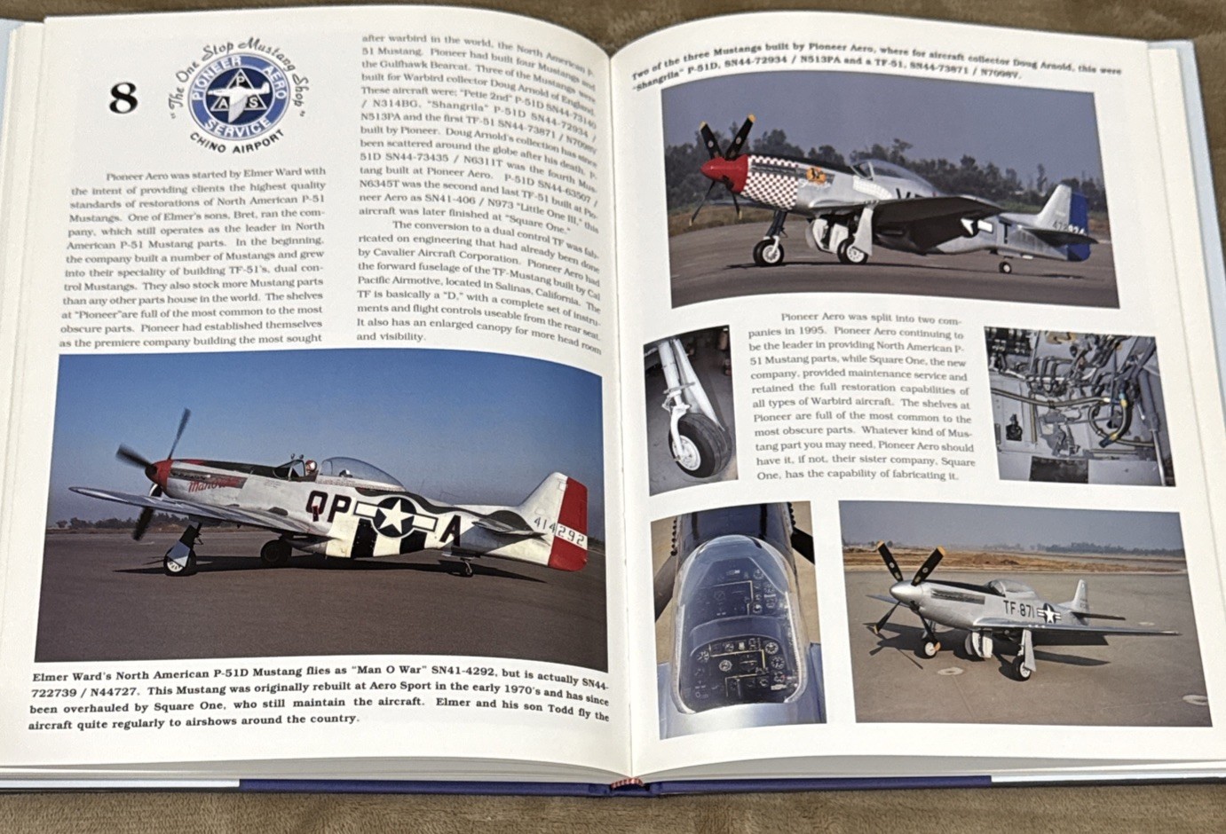 Chino Warbird Treasures Past And Present By Joe Cupido HB/DC/1st Ed