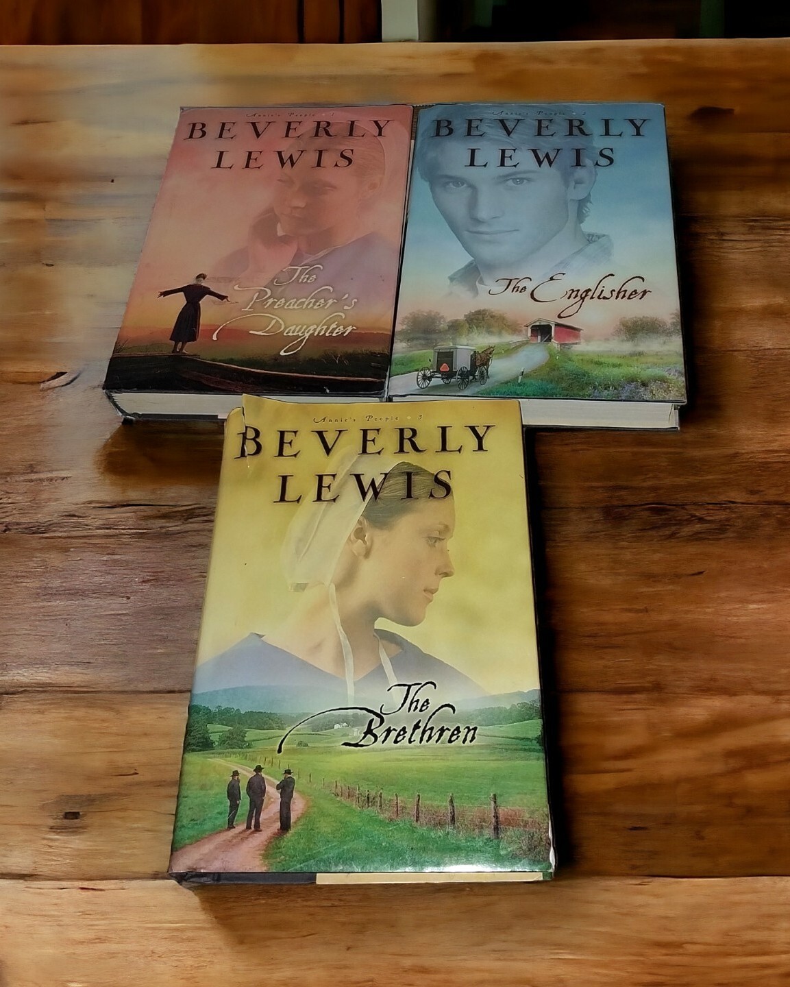 Amish Christian Fiction : Beverly Lewis Hardcover Annie’s People Ser. 1 , 2 , 3