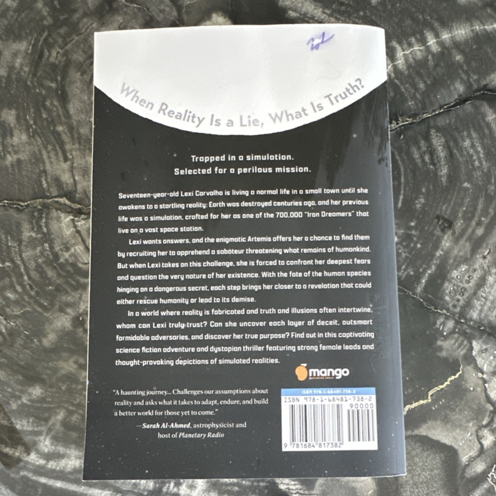 The Iron Dreamers Trade Paperback Sci-Fi Dystopian Mango Media Ashley Christine