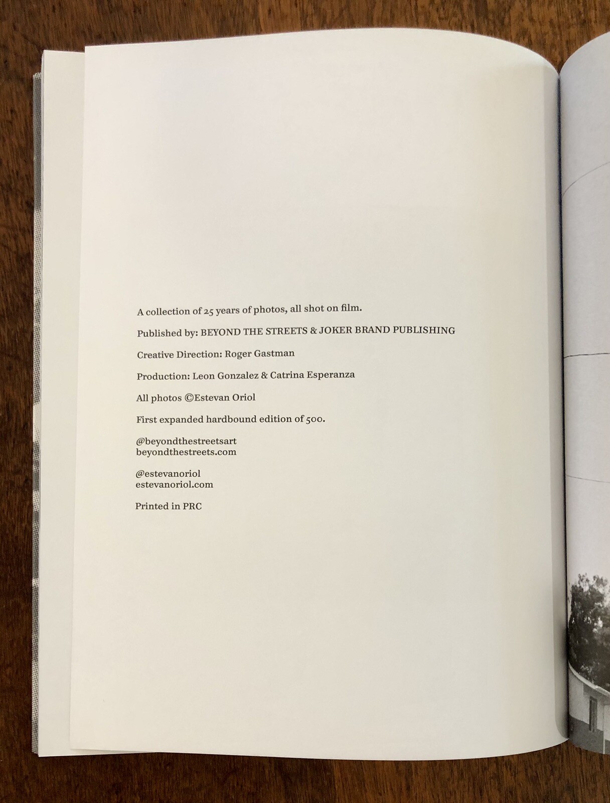 “LA Blocks” By Estevan Oriol, Hardcover Limited Edition, Signed