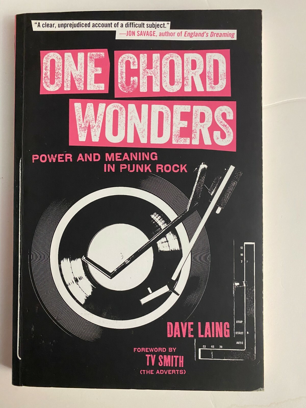 Dave Laing | One Chord Wonders | 2015 | PM Press, PB