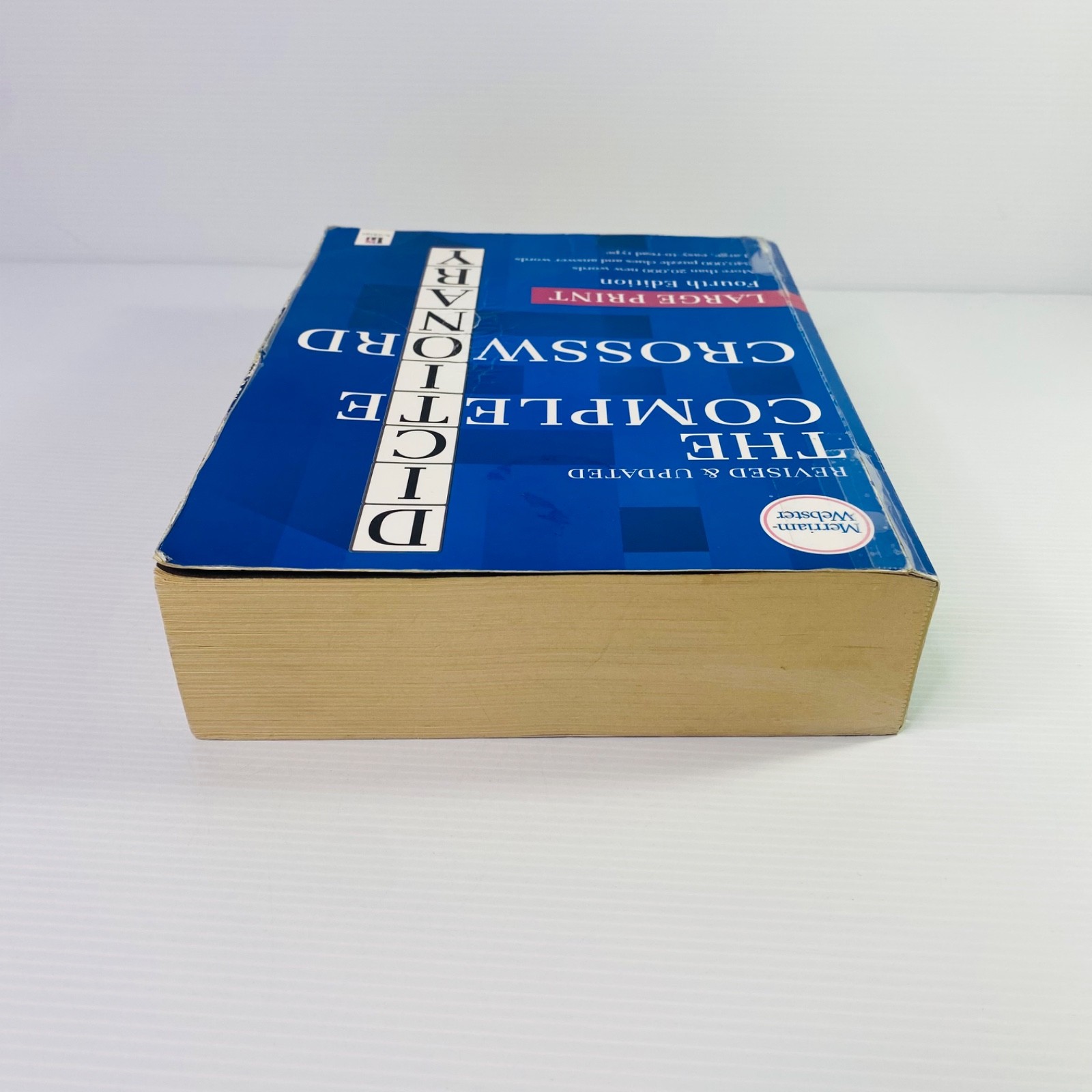 The Complete Crossword Dictionary LARGE PRINT Fourth 4th Edition 9781488934469