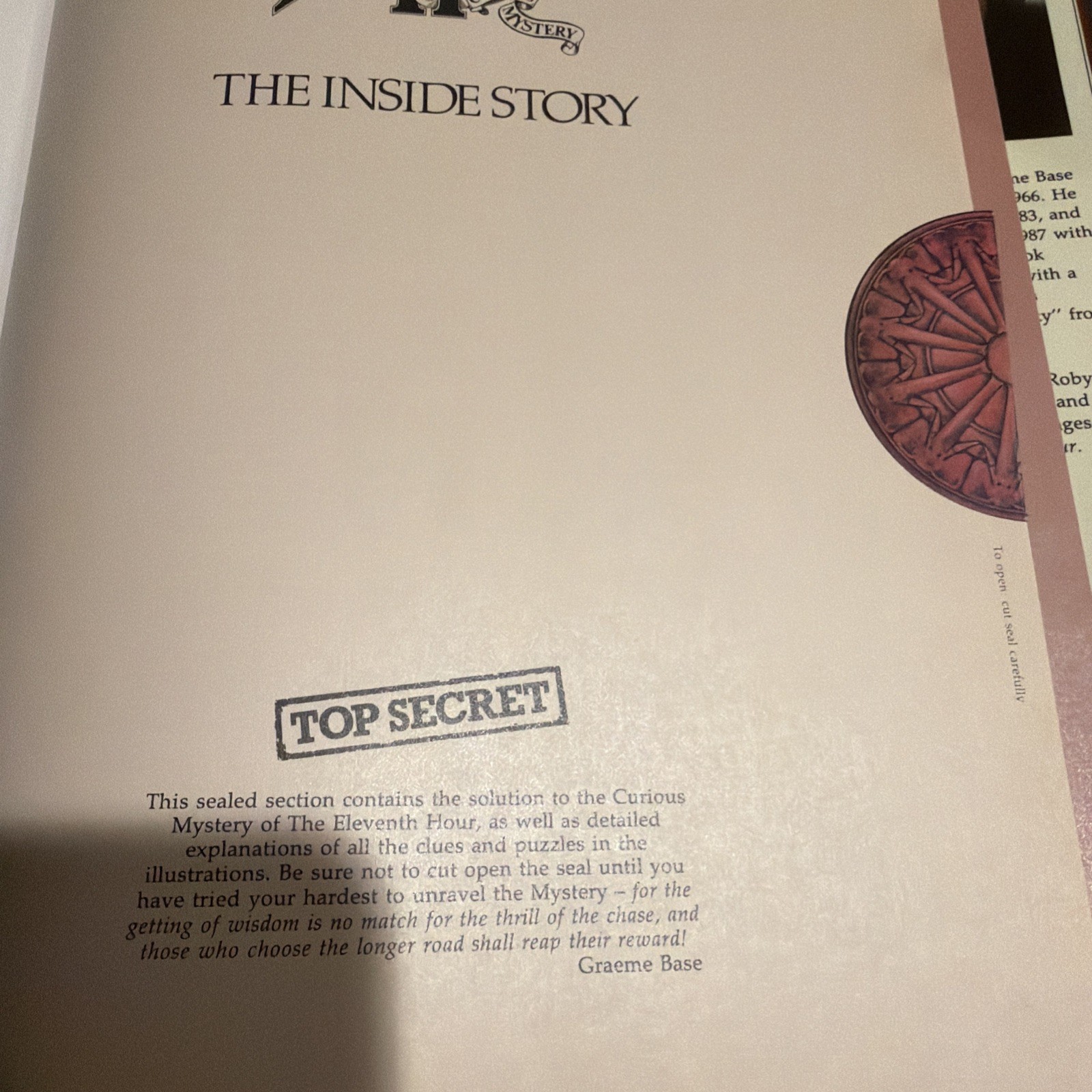 The Eleventh Hour: A Curious Mystery by Graeme Base.